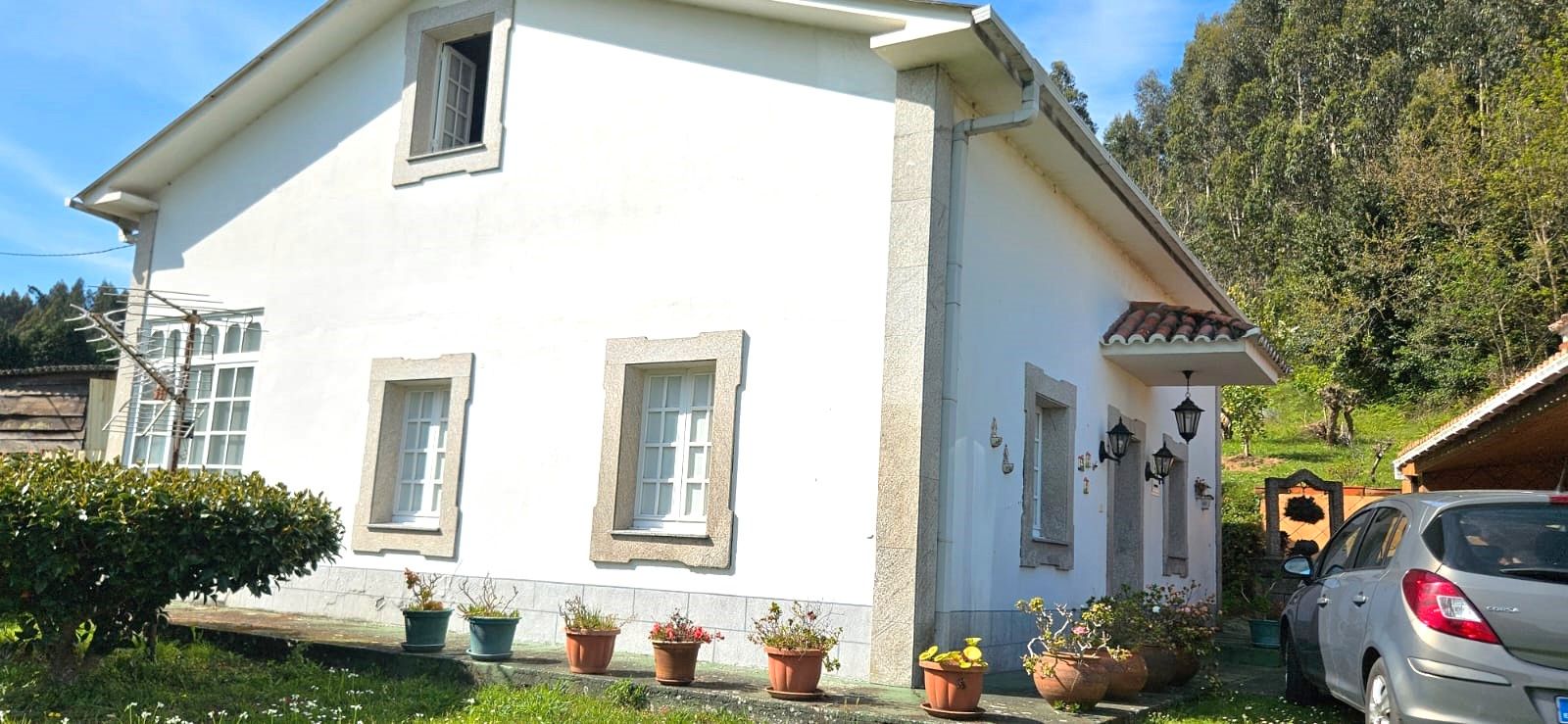 Exterior view of House or chalet for sale in Narón  with Furnished