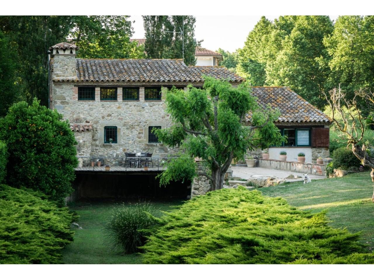 Vista exterior de Casa o xalet en venda en Flaçà amb Aire condicionat, Calefacció i Jardí privat