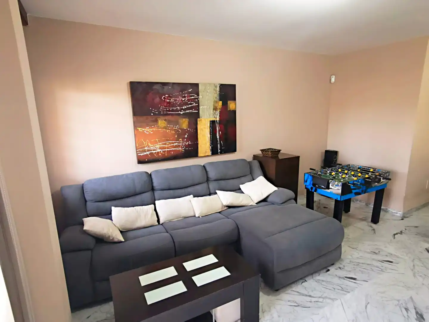 Sala de estar de Casa o chalet en venta en Vélez-Málaga con Aire acondicionado, Terraza y Amueblado