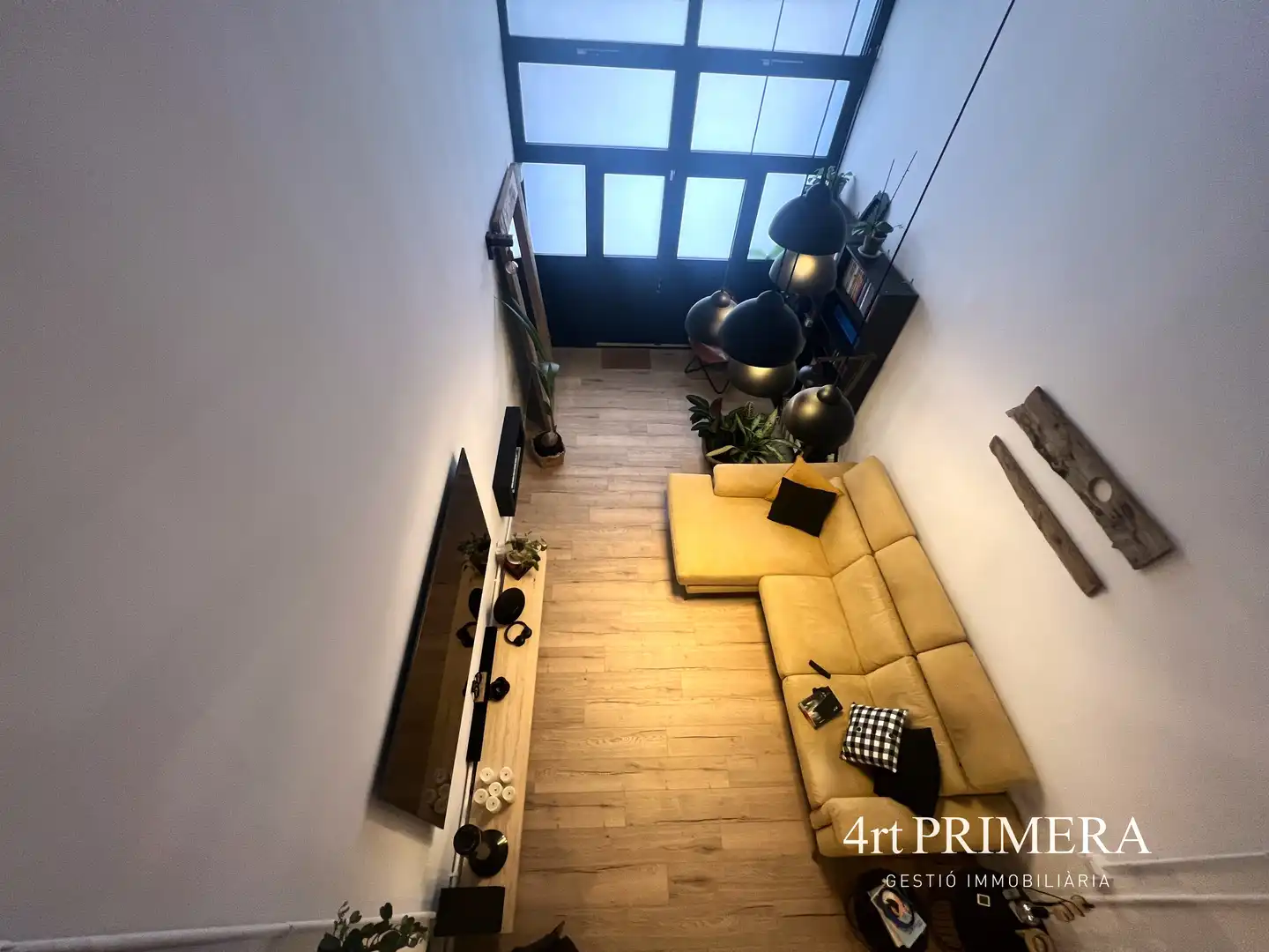 Sala de estar de Estudio en venta en Granollers con Calefacción, Parquet y Trastero