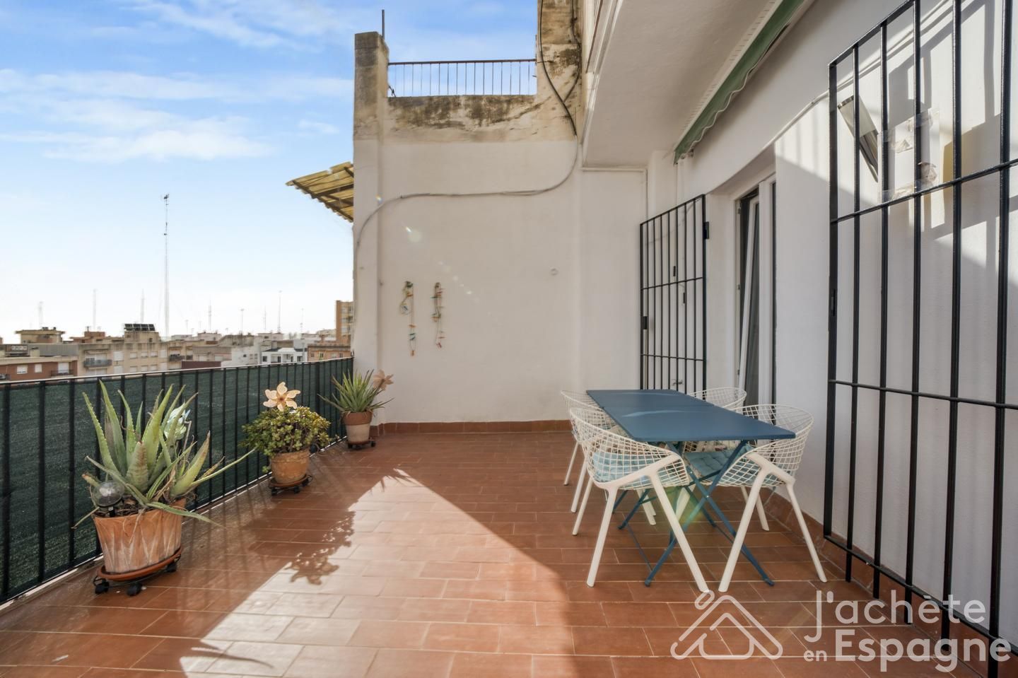Terrace of Apartment for sale in  Tarragona Capital  with Air Conditioner, Terrace and Furnished