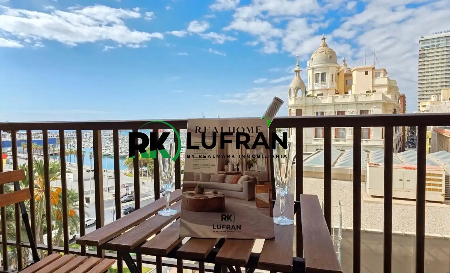 Terrace of Flat for sale in Alicante / Alacant  with Terrace, Furnished and Balcony