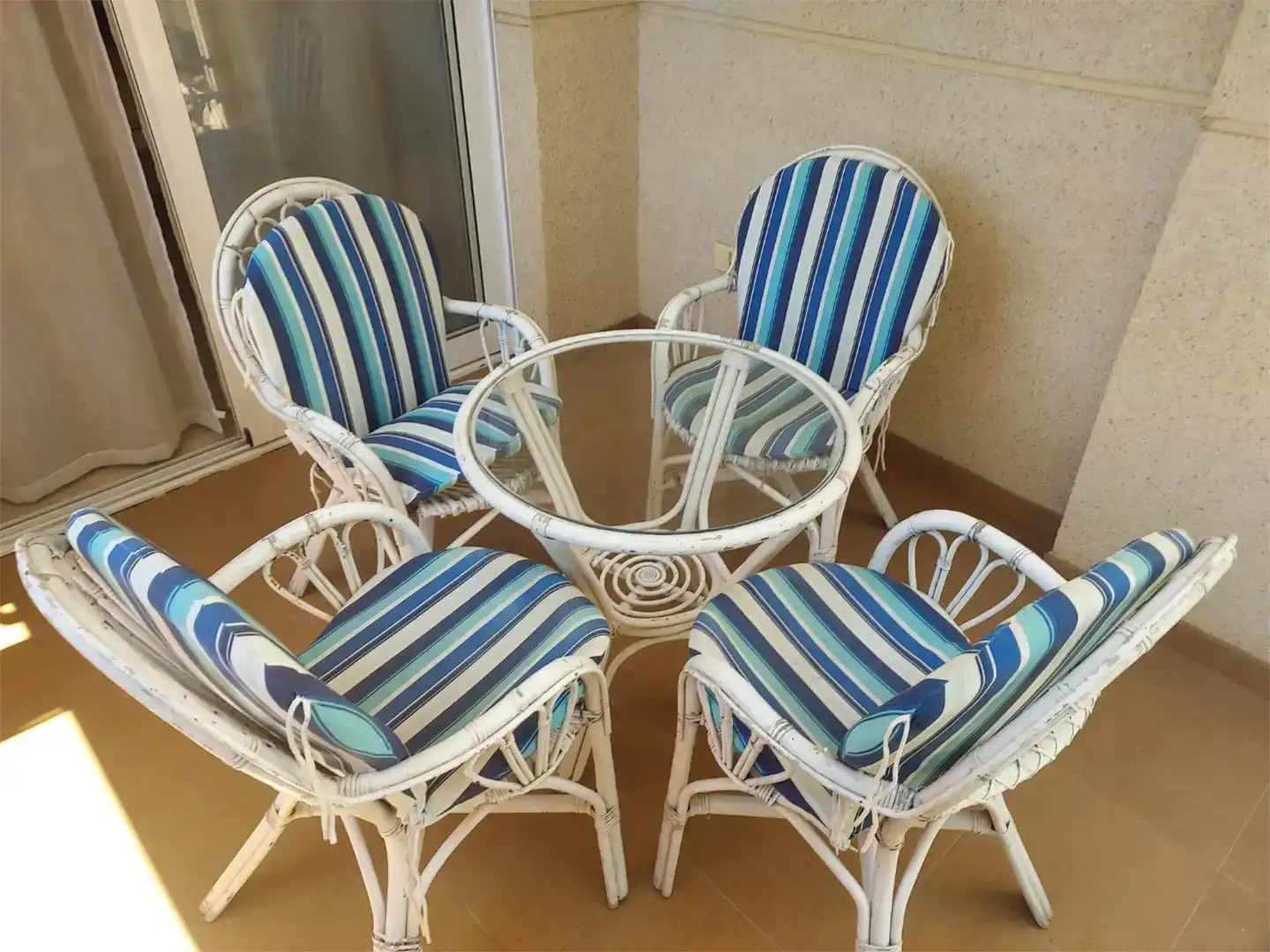 Terrassa de Apartament de lloguer en Orihuela amb Aire condicionat, Piscina i Balcó