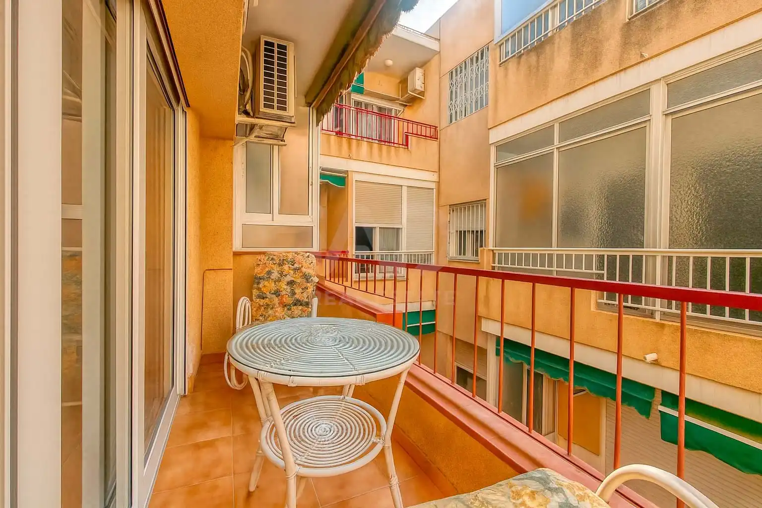 Balcony of Flat for sale in El Campello  with Air Conditioner and Heating