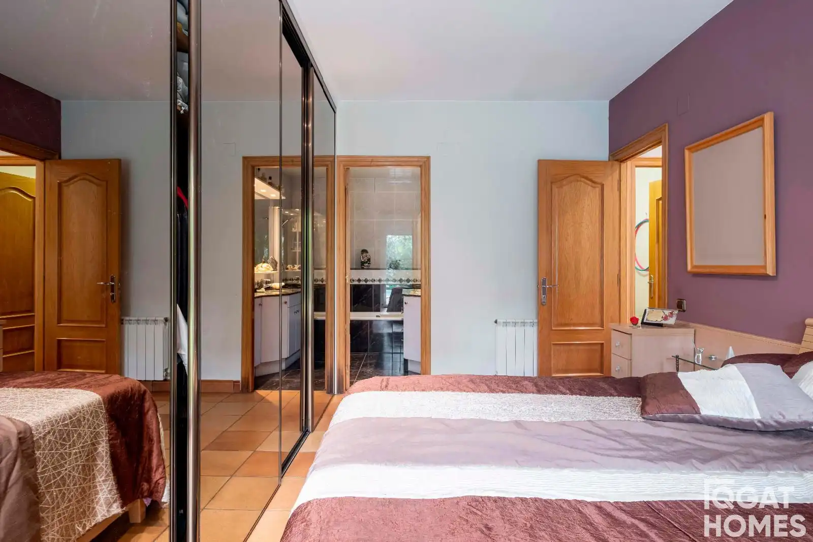 Bedroom of Houses for sale in Sant Cugat del Vallès  with Air Conditioner, Heating and Terrace
