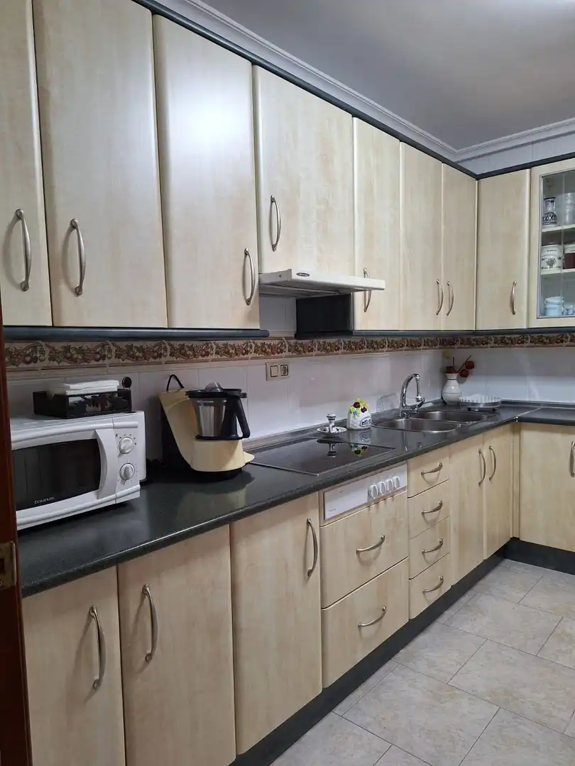 Kitchen of Flat for sale in Linares  with Air Conditioner, Heating and Storage room