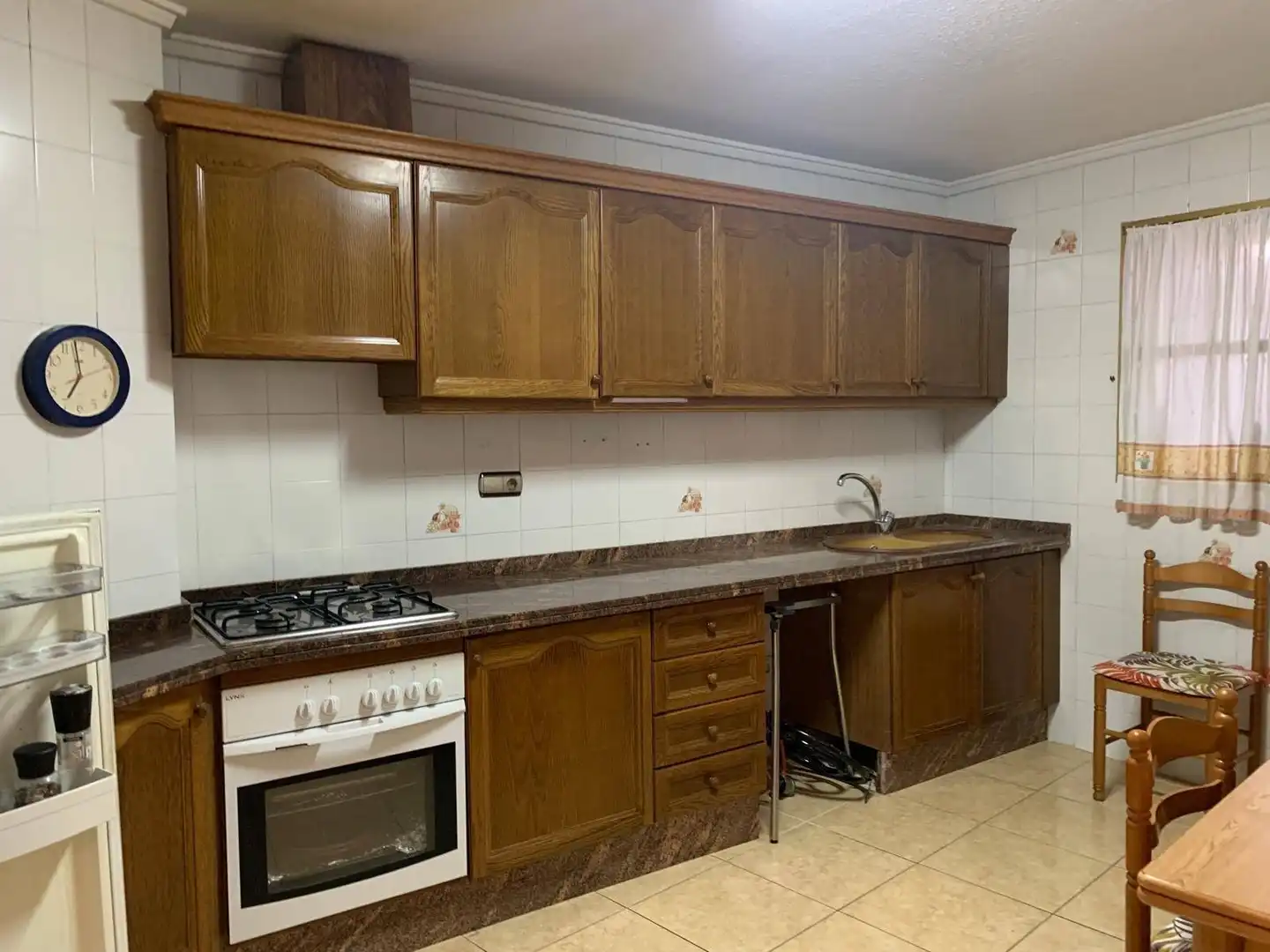 Cuina de Pis en venda en Elche / Elx amb Aire condicionat, Jardí privat i Terrassa