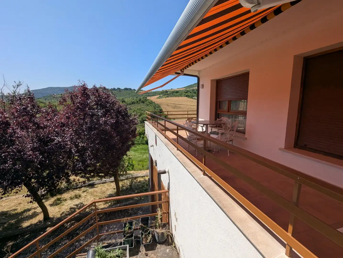 Terraza de Casa o chalet en venta en Estella / Lizarra con Aire acondicionado, Terraza y Trastero