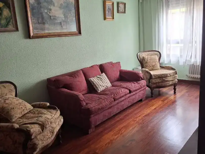 Sala de estar de Piso en venta en Getxo  con Balcón