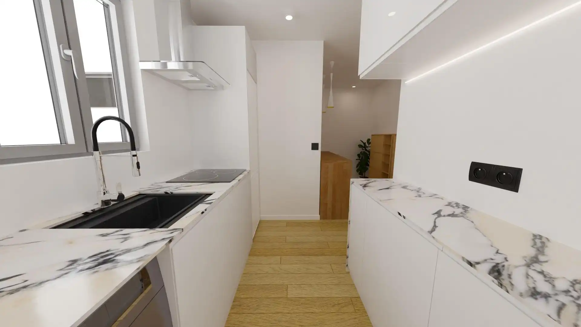 Cuina de Pis en venda en  Sevilla Capital amb Terrassa