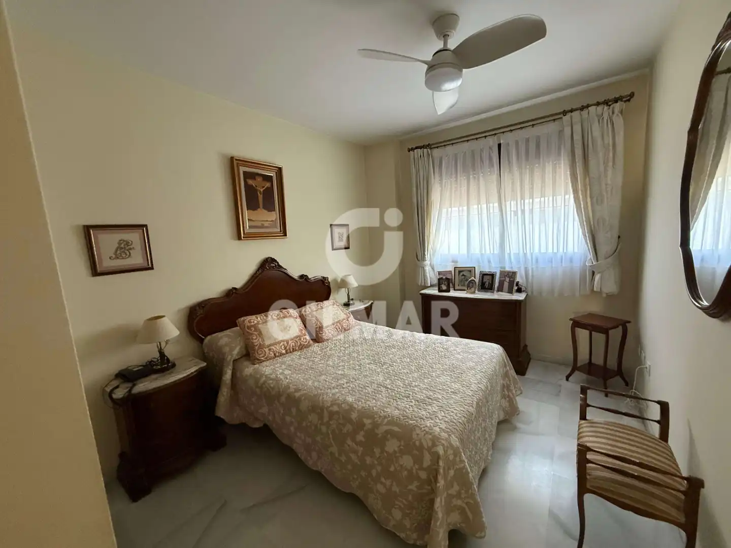 Bedroom of Flat for rent in Sevilla  with Air Conditioner, Heating and Terrace
