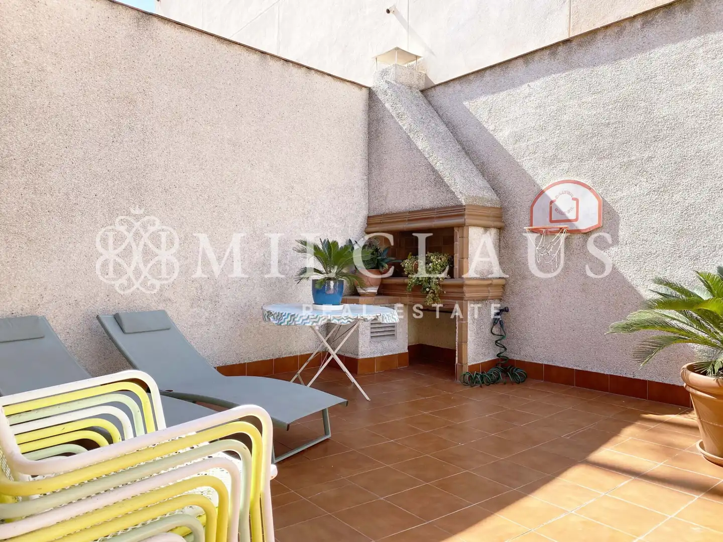 Terraza de Piso de alquiler en Centre - Sant Oleguer