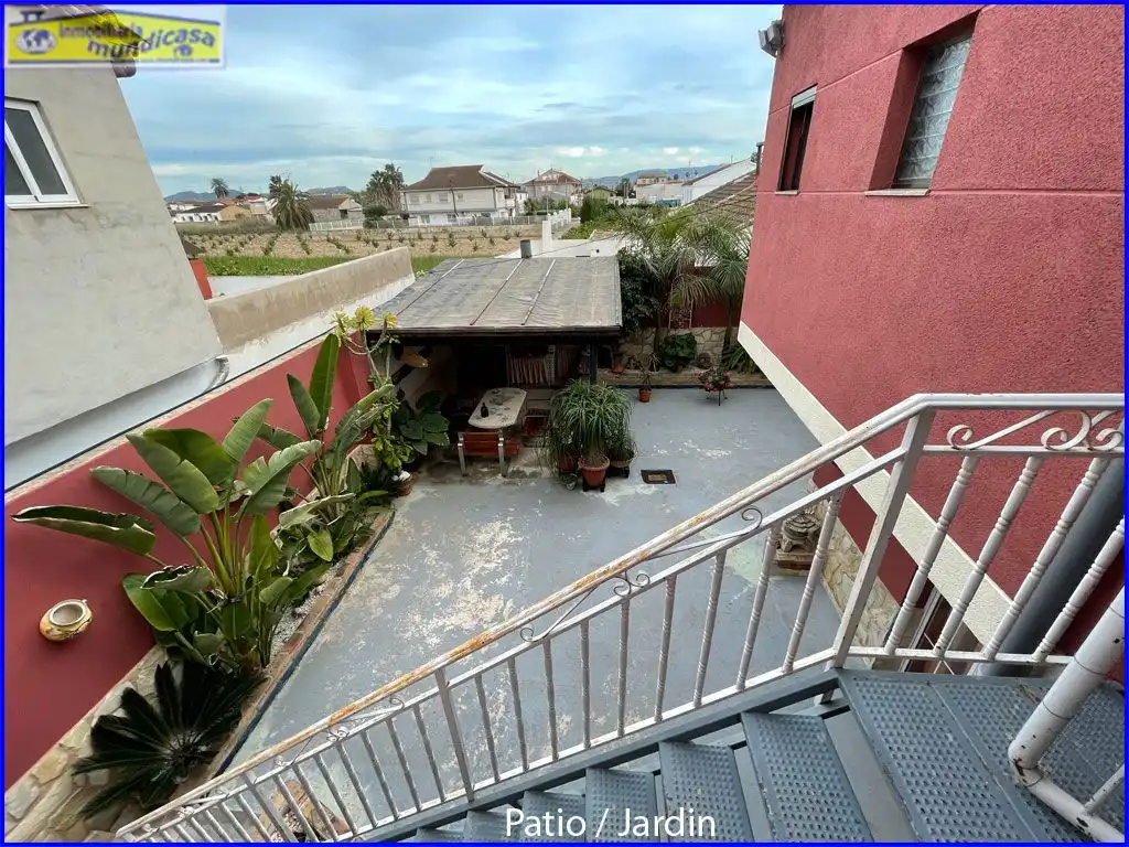 Terraza de Casa o chalet en venta en Murcia con Jardín privado, Terraza y Amueblado