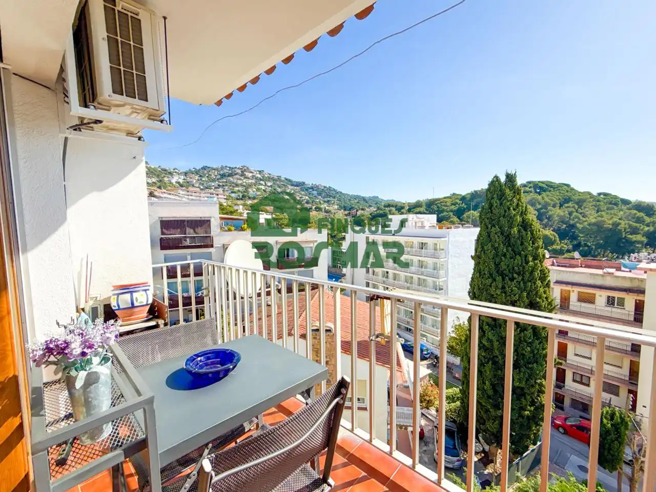Terrasse von Wohnung zum Verkauf in Lloret de Mar mit Klimaanlage, Heizung und Terrasse