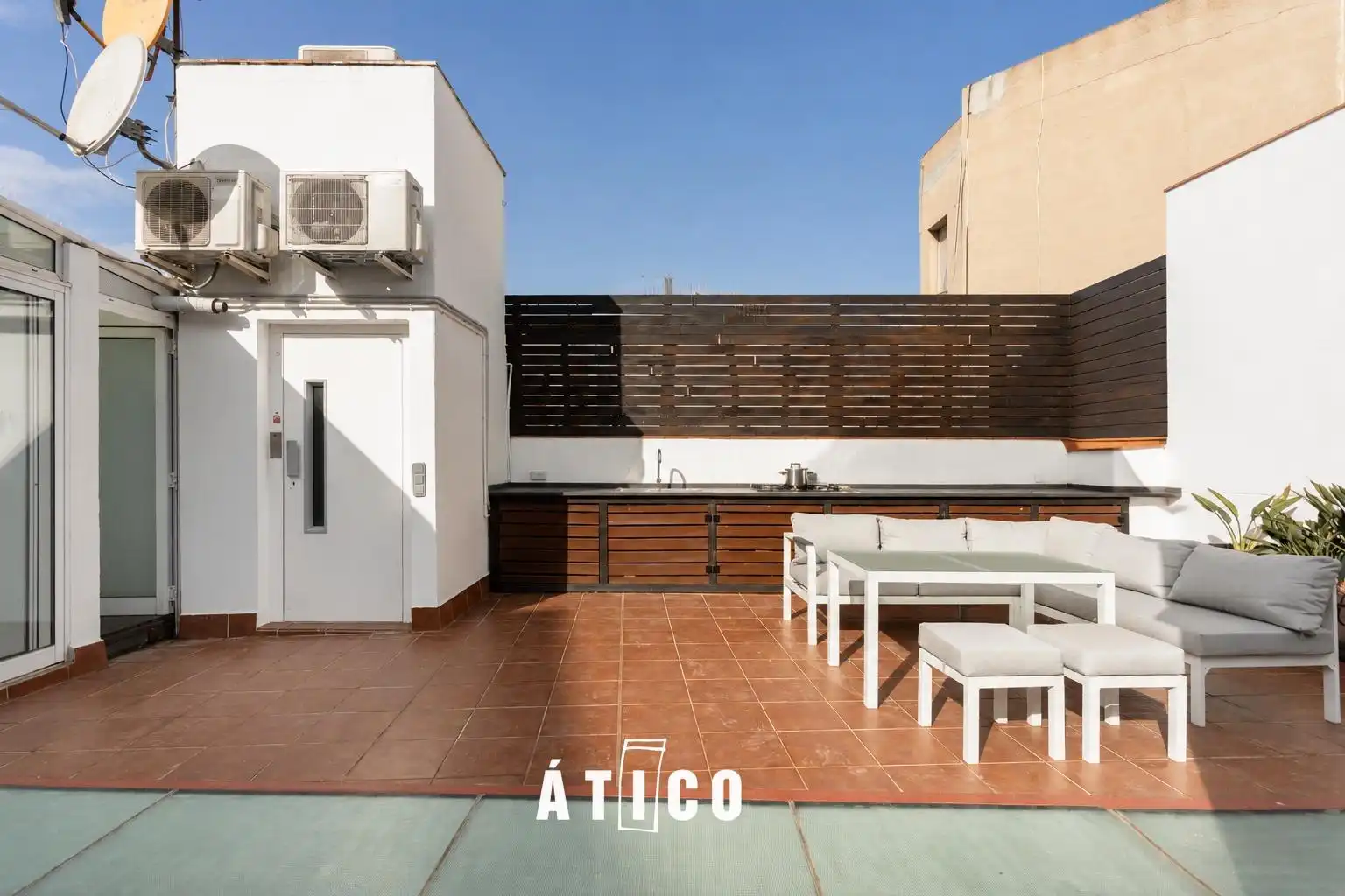 Terrassa de Àtic en venda en Barcelona amb Aire condicionat, Calefacció i Parquet