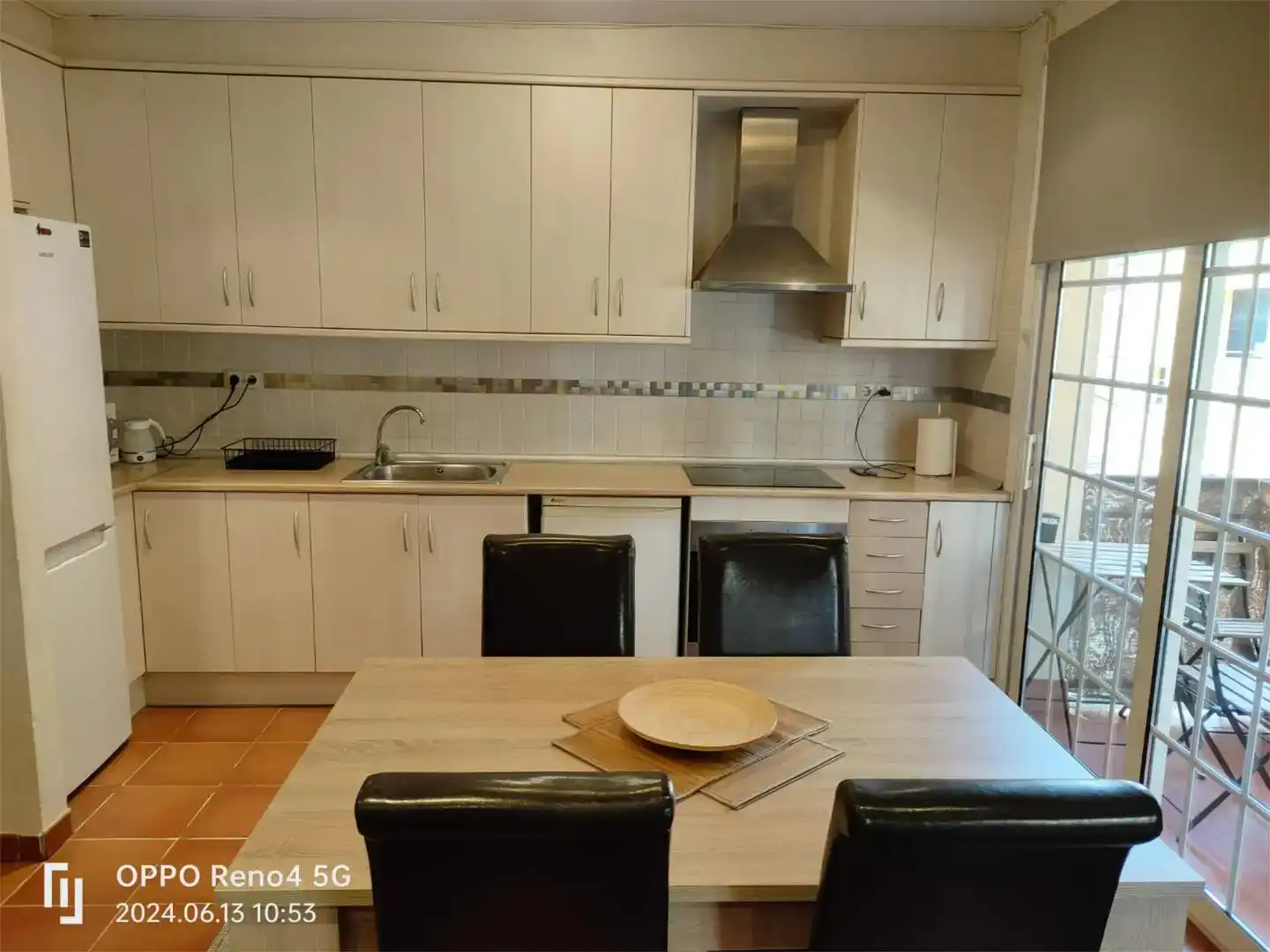 Kitchen of Flat for sale in Terrassa  with Balcony