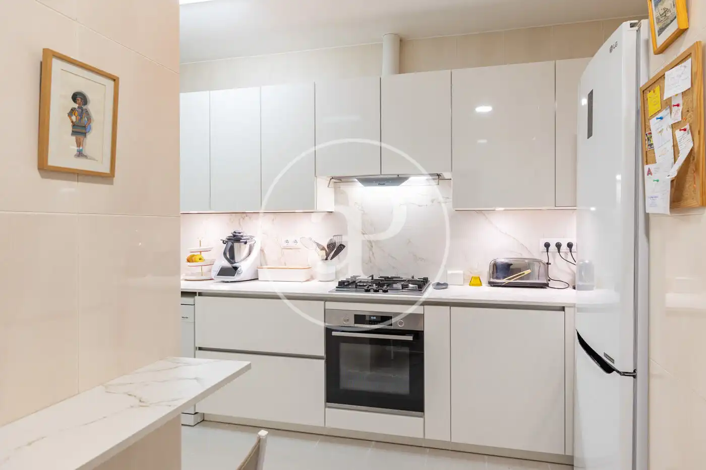 Cocina de Piso en venta en Barcelona con Calefacción y Terraza