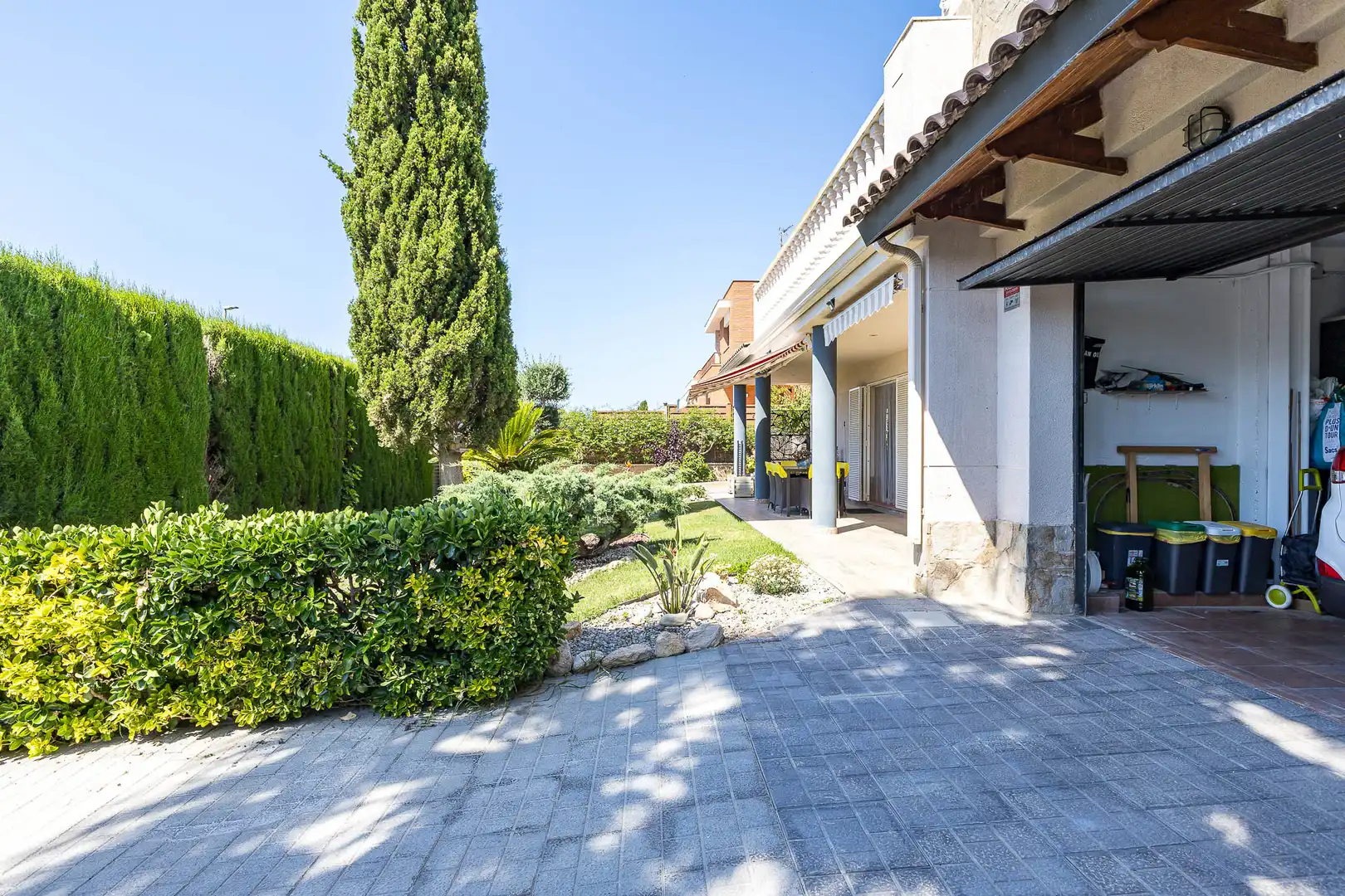 Jardín de Casa o chalet en venta en Cubelles con Aire acondicionado, Calefacción y Jardín privado