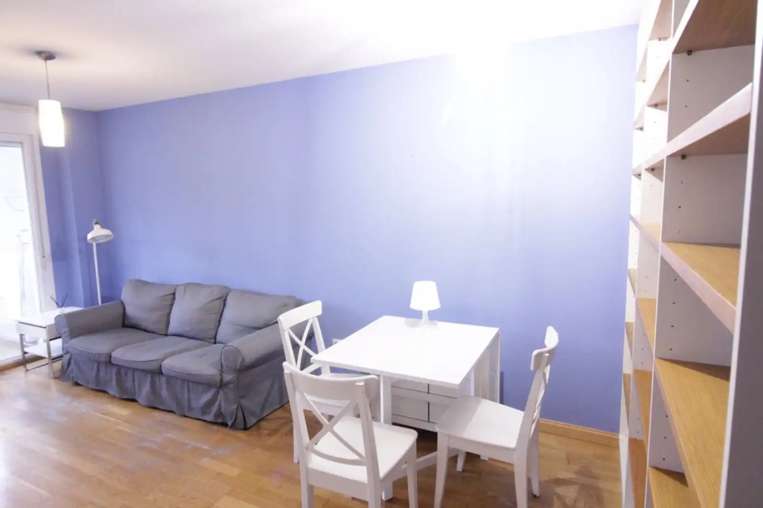 Living room of Flat for rent in Santander  with Heating, Parquet flooring and Terrace