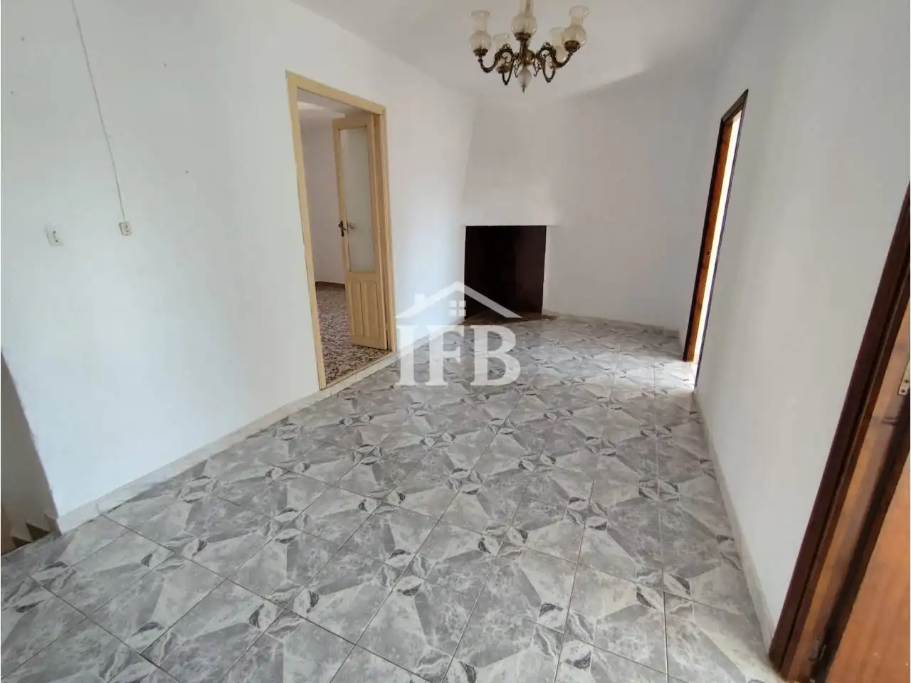 Sala d'estar de Casa o xalet en venda en Higuera de Vargas amb Terrassa