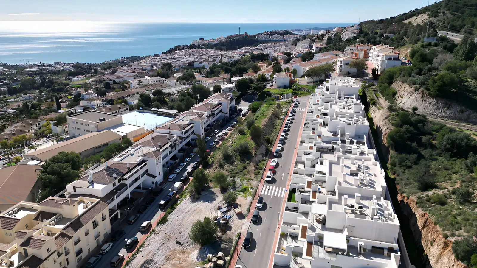 Exterior view of Ground floor for sale in Benalmádena  with Air Conditioner, Heating and Terrace