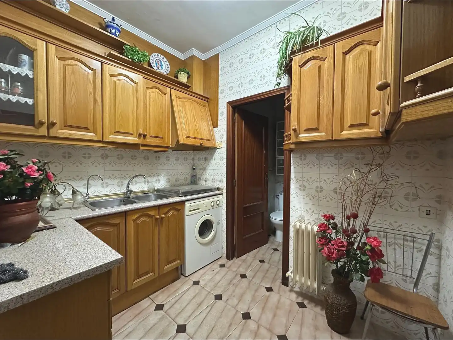 Cocina de Casa adosada en venta en Miguel Esteban con Aire acondicionado, Calefacción y Amueblado