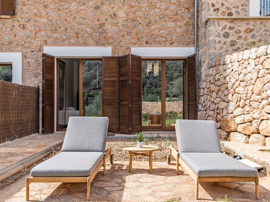 Terrassa de Casa o xalet en venda en Fornalutx amb Calefacció, Jardí privat i Terrassa