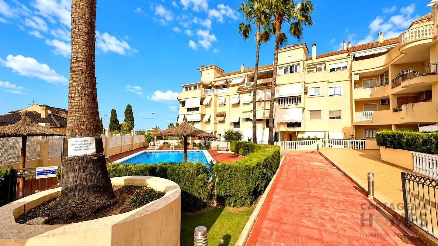 Exterior view of Ground floor for sale in Cartagena  with Air Conditioner, Heating and Private garden