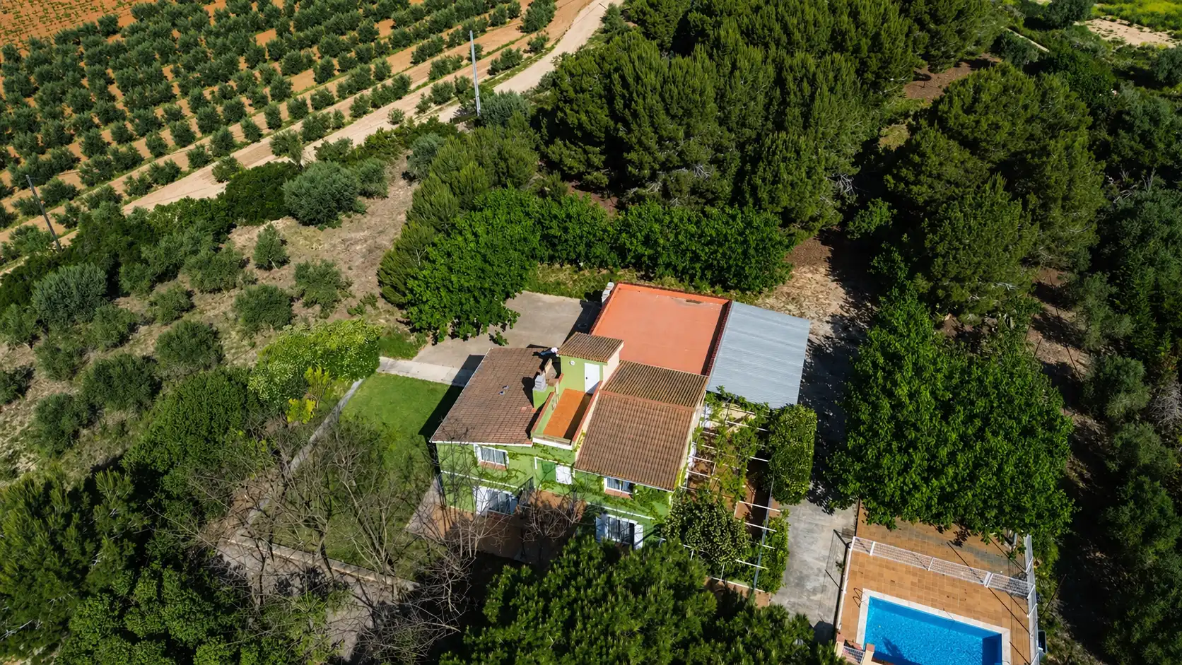 Jardín de Finca rústica en venta en Santa Oliva con Jardín privado