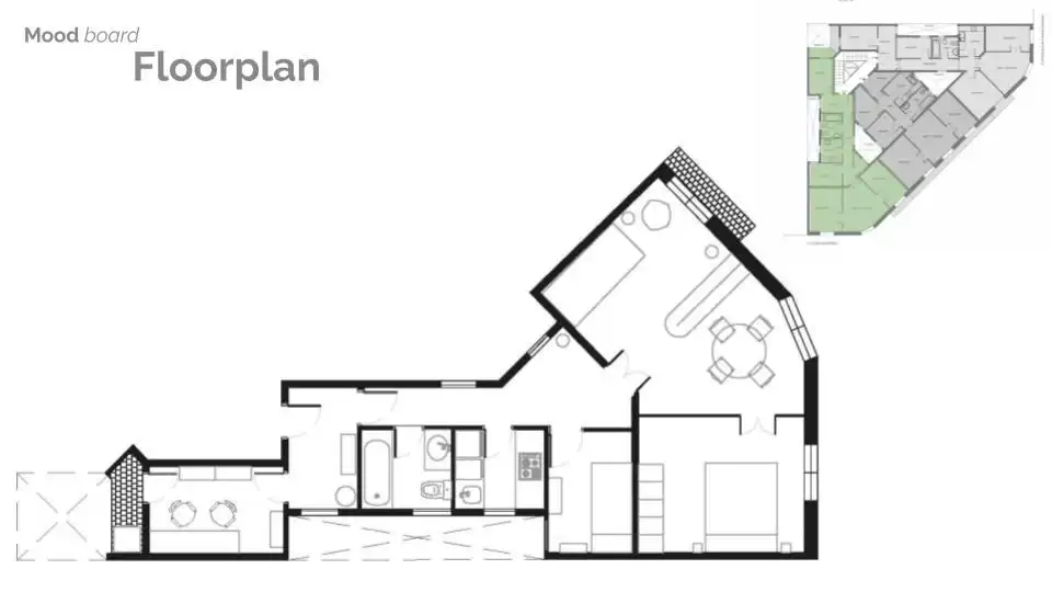 Appartement compact avec terrasse à louer à Carrer del Comte Borrell, imagen 21