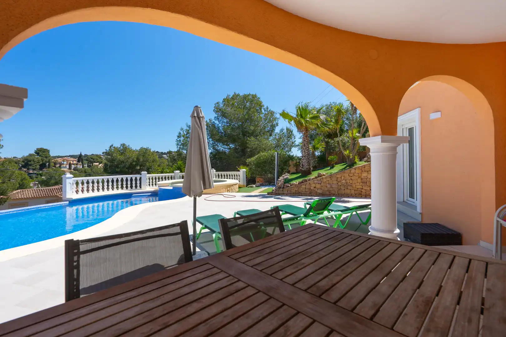 Terraza de Casa o chalet en venta en Jávea / Xàbia con Aire acondicionado, Terraza y Piscina