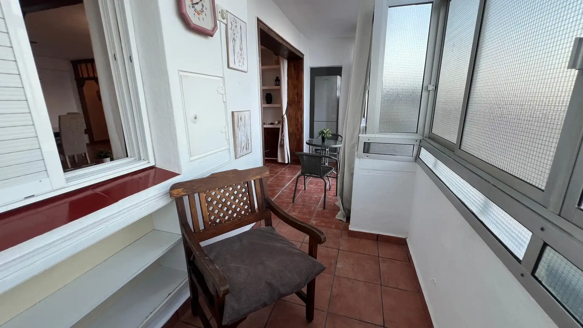Terraza de Piso de alquiler en Santa Cruz de Tenerife con Jardín privado, Terraza y Amueblado