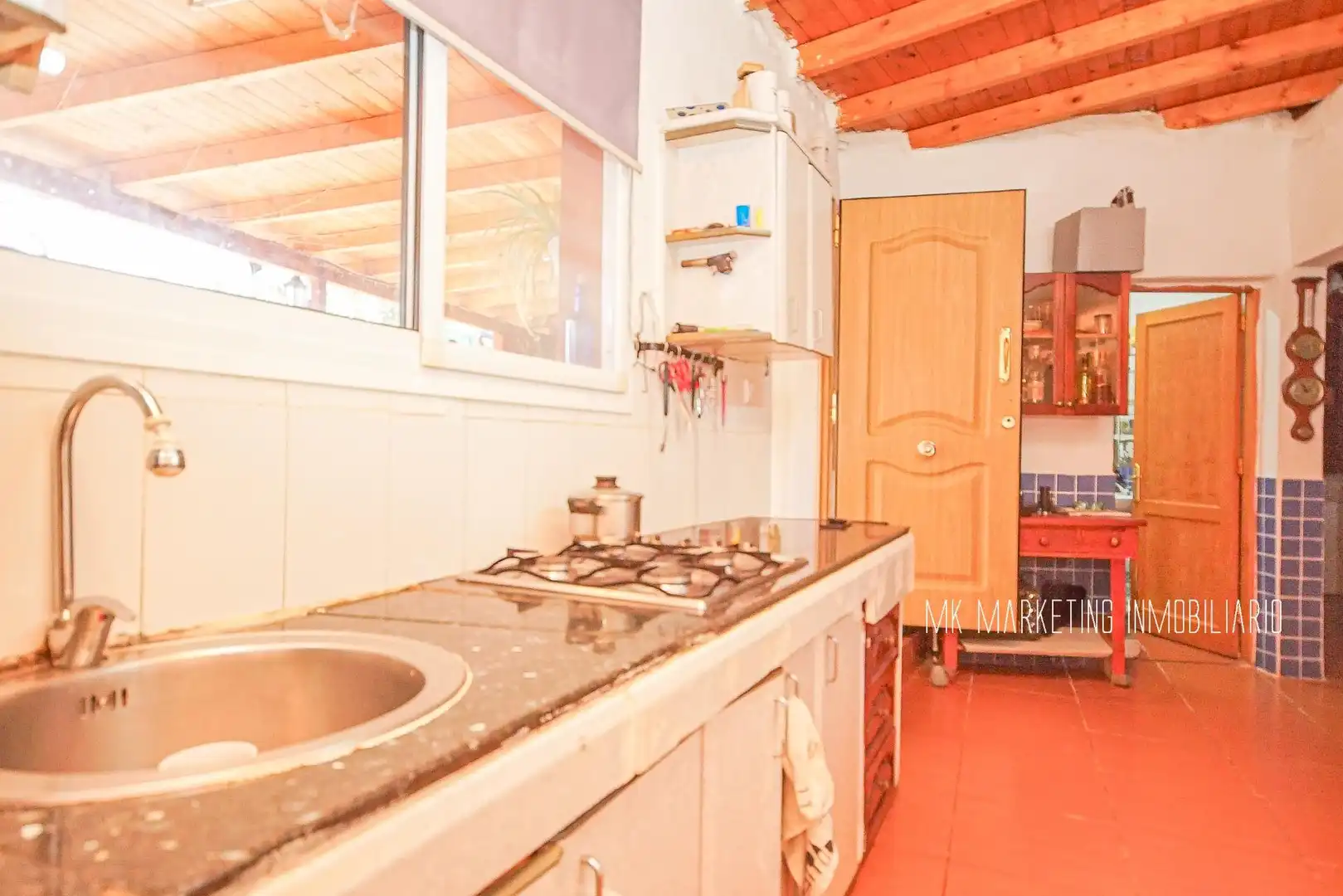 Cuina de Finca rústica en venda en Valsequillo de Gran Canaria amb Aire condicionat, Terrassa i Piscina
