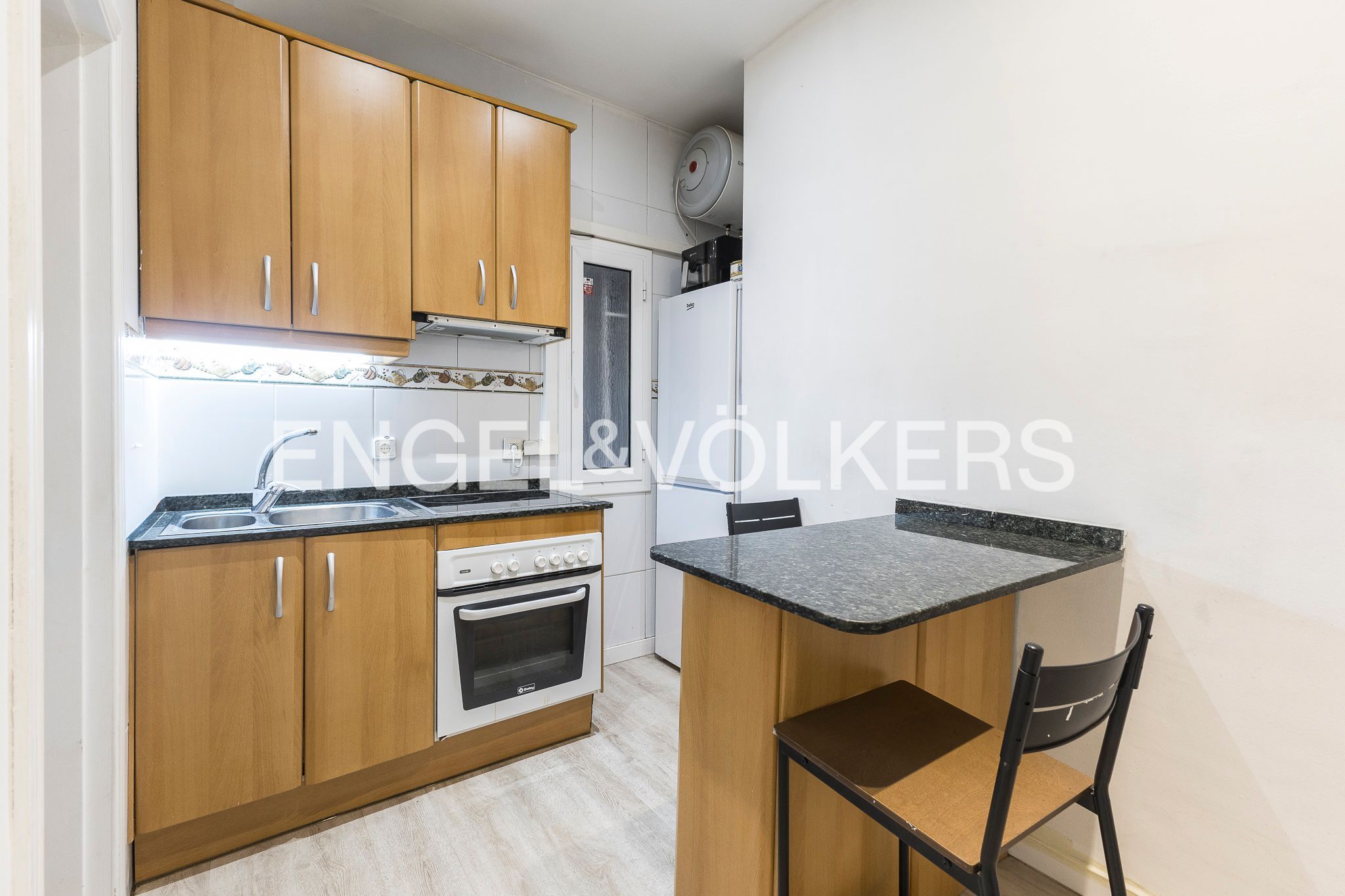 Cuina de Apartament en venda en  Barcelona Capital amb Calefacció