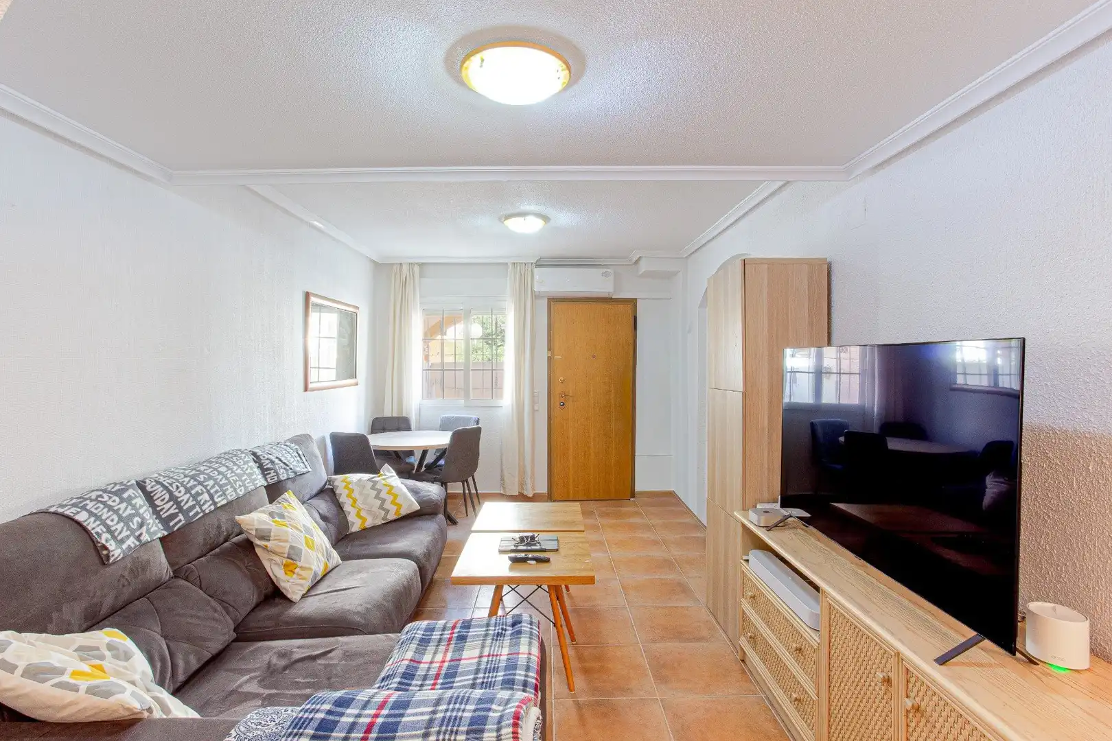 Living room of Houses for sale in Pilar de la Horadada  with Storage room, Furnished and Washing machine