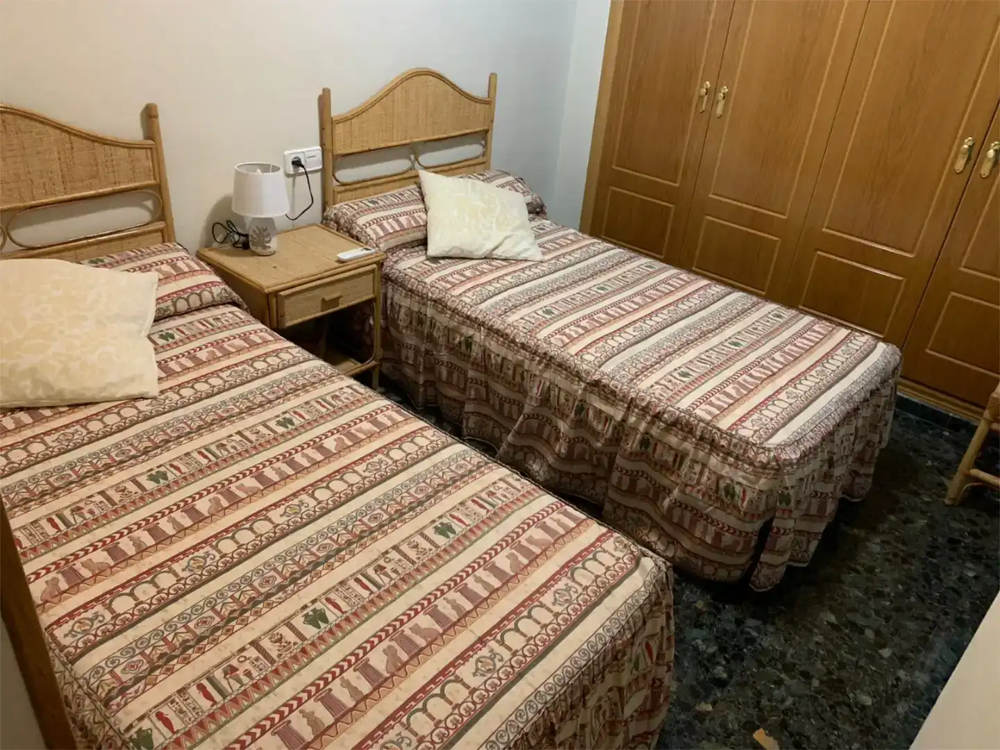 Bedroom of Flat for rent in Villena  with Air Conditioner, Storage room and Furnished