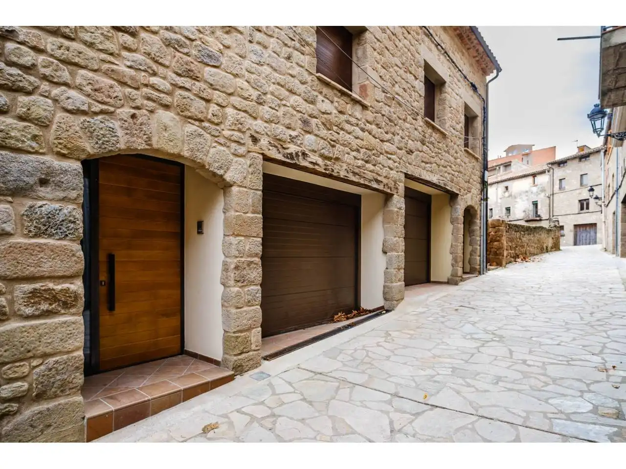 Exterior view of Houses for sale in Casserres  with Air Conditioner, Heating and Terrace