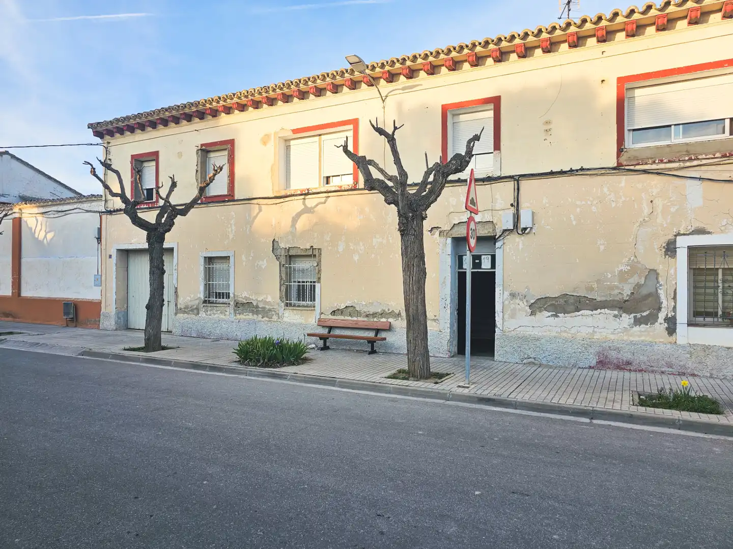 Vista exterior de Piso en venta en Zuera