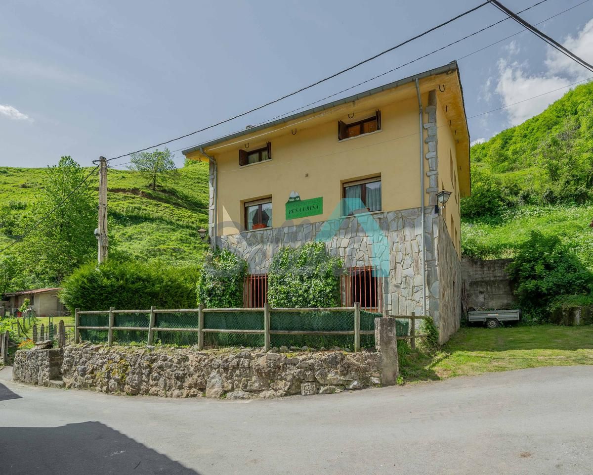Vista exterior de Casa o xalet en venda en Lena amb Calefacció i Jardí privat
