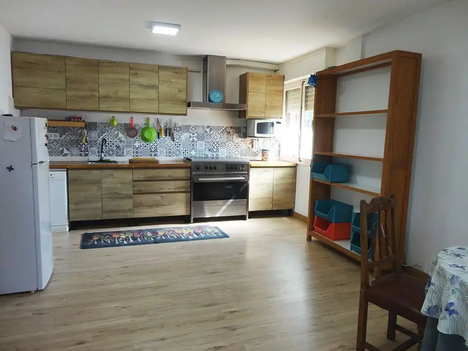 Cocina de Casa o chalet en venta en Salas de los Infantes con Calefacción y Jardín privado