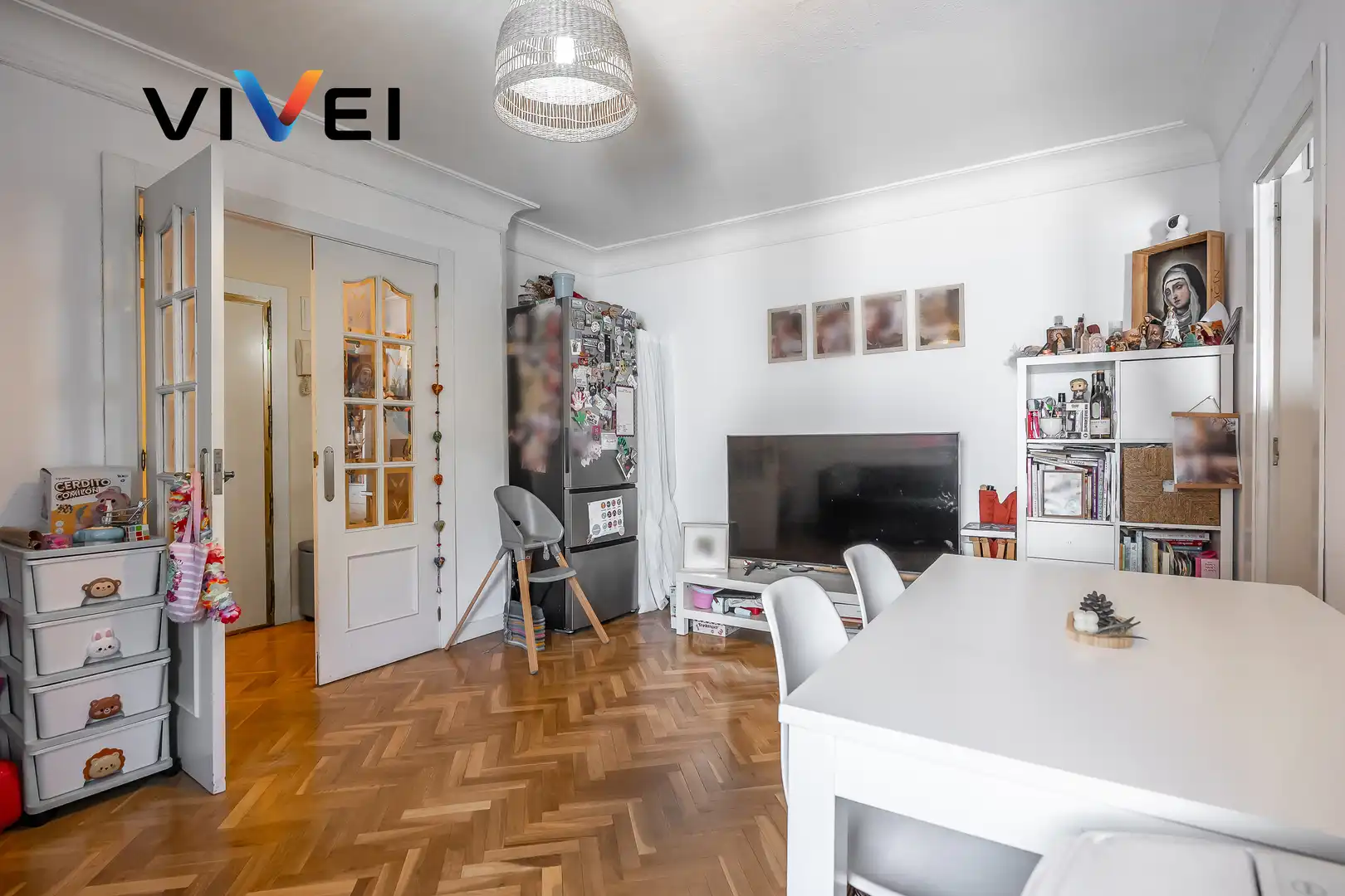 Living room of Flat for sale in Madrid  with Heating