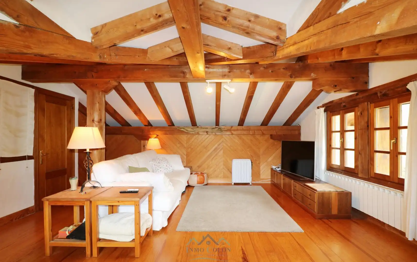 Living room of Houses for sale in Etxalar  with Heating, Terrace and Storage room