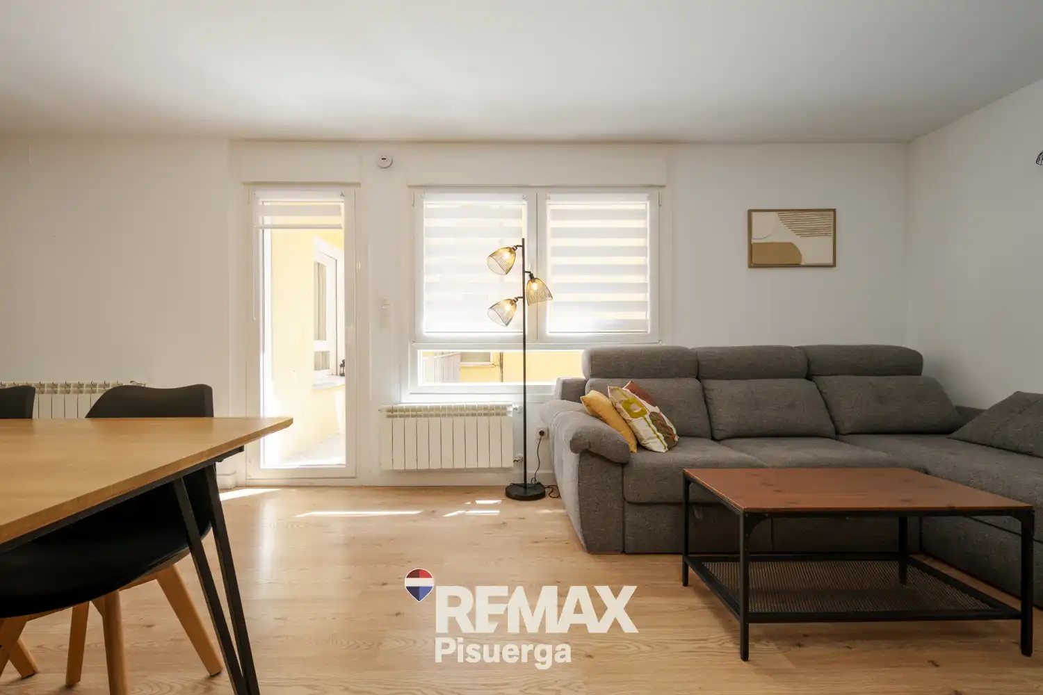 Sala de estar de Piso en venta en Valladolid con Calefacción, Parquet y Terraza