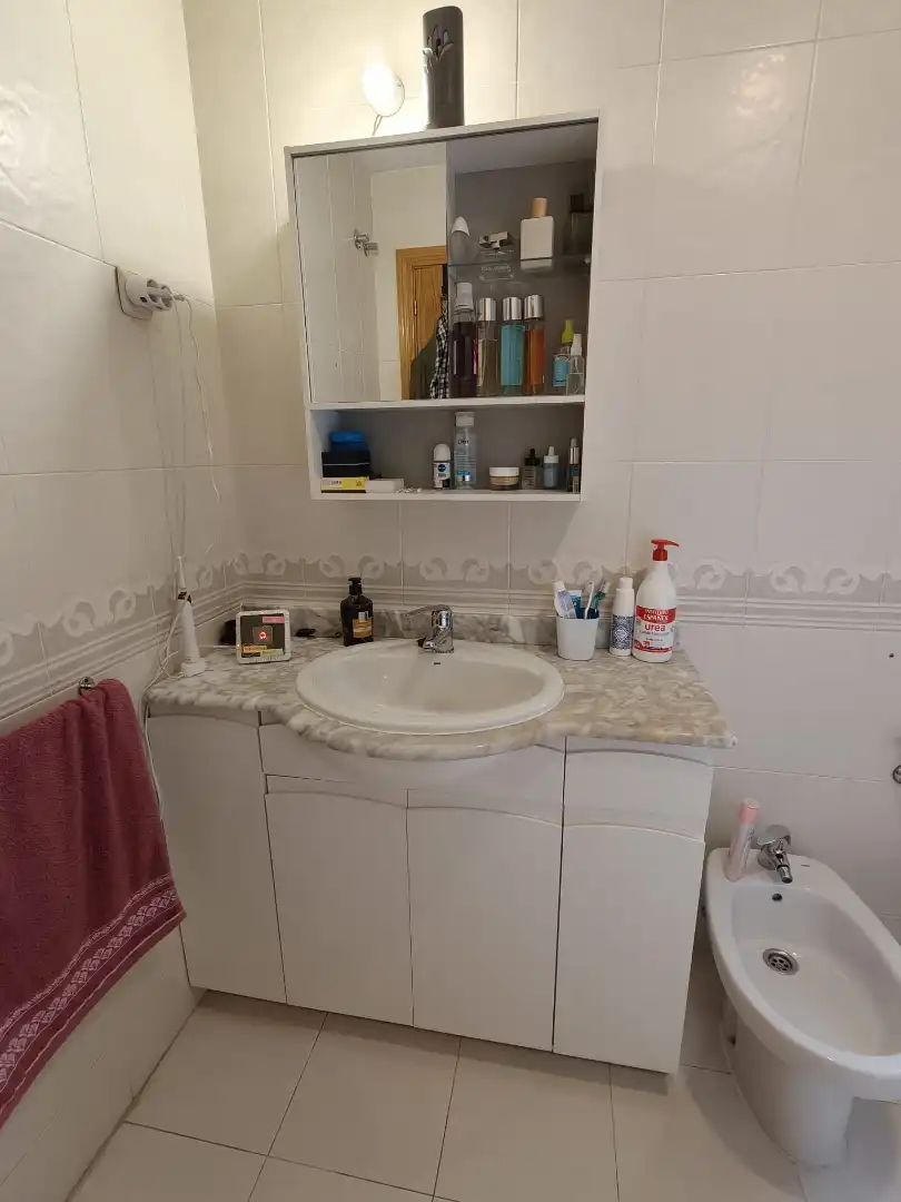 Baño de Casa o chalet en venta en Novés con Aire acondicionado, Calefacción y Jardín privado