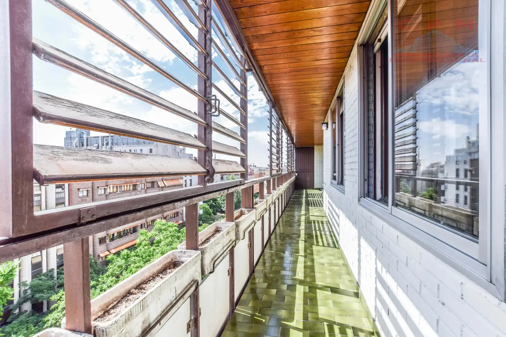 Terraza de Piso de alquiler en Madrid con Aire acondicionado, Calefacción y Parquet