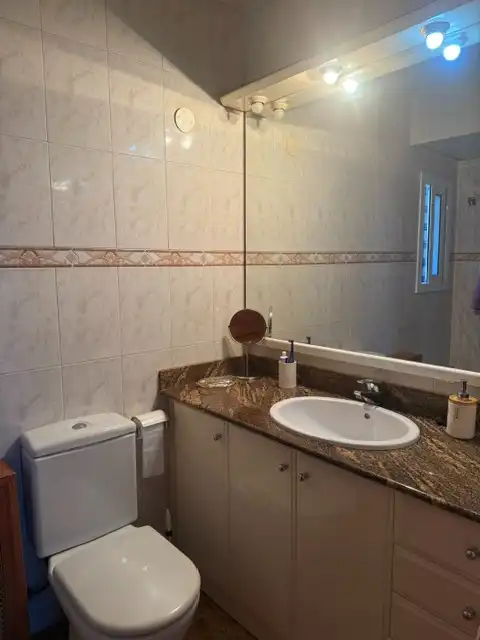 Bathroom of Flat for sale in Badia del Vallès  with Air Conditioner, Heating and Furnished