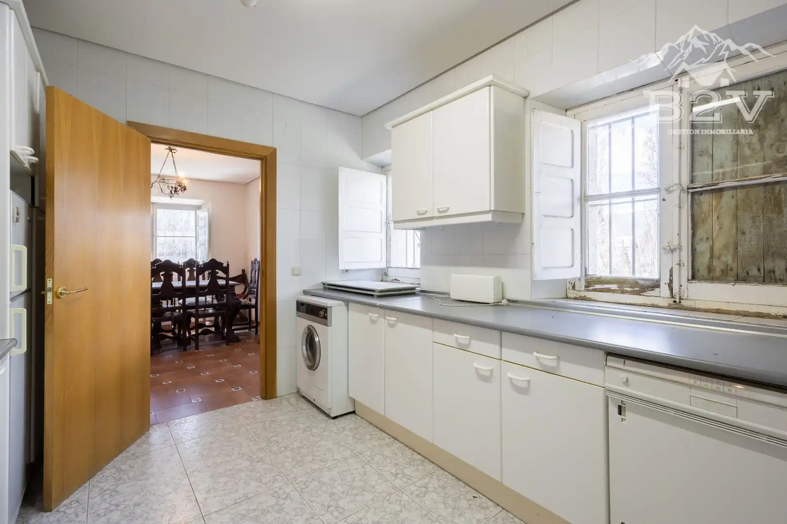 Cocina de Casa o chalet en venta en Alameda del Valle con Calefacción, Jardín privado y Terraza