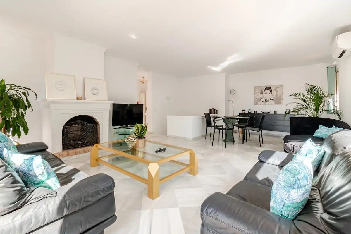 Living room of Houses for rent in Marbella