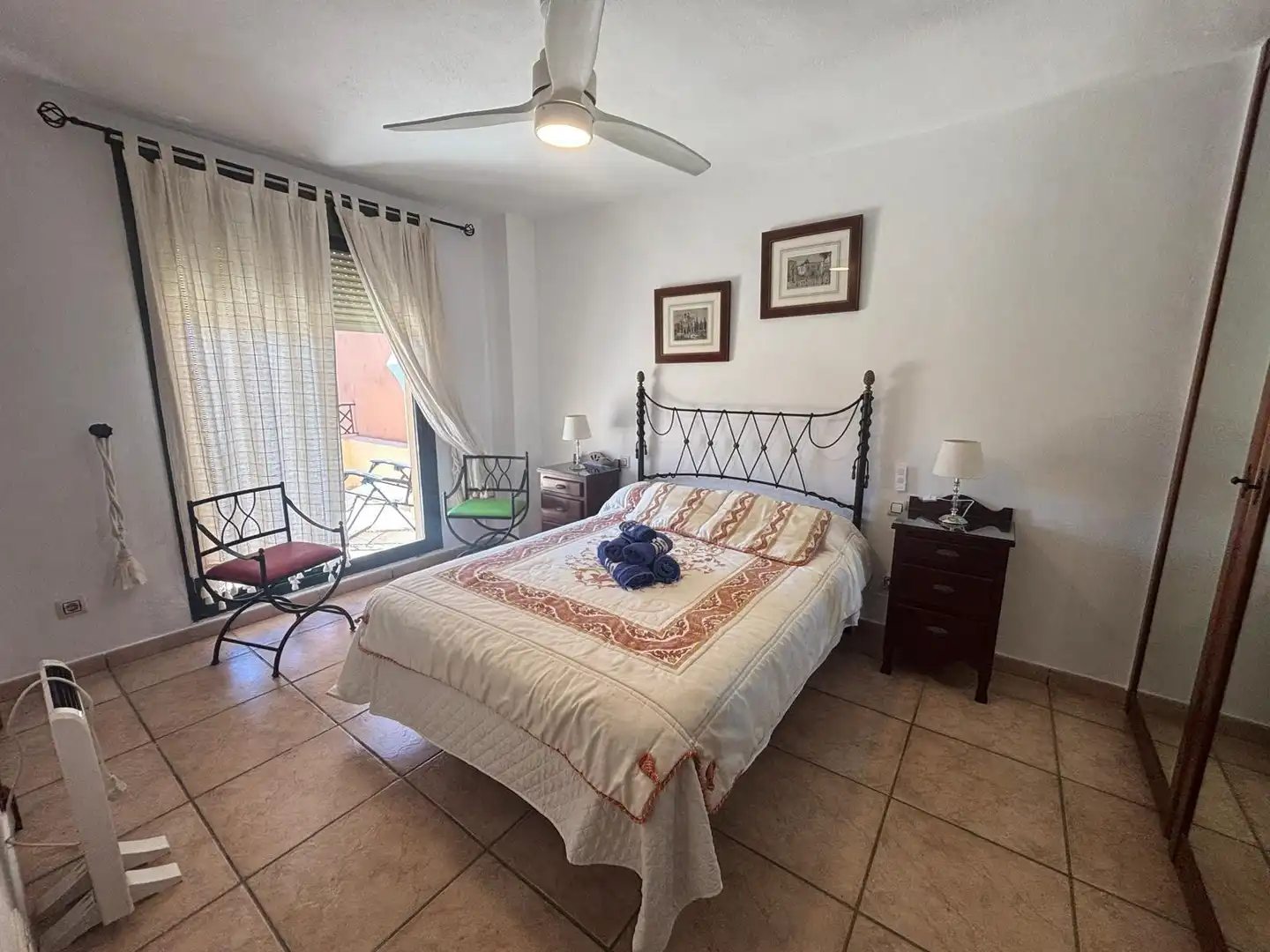 Bedroom of Houses for sale in Zahara de los Atunes  with Private garden, Terrace and Furnished