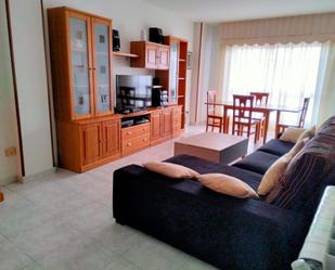 Living room of Flat to rent in Sanxenxo  with Terrace